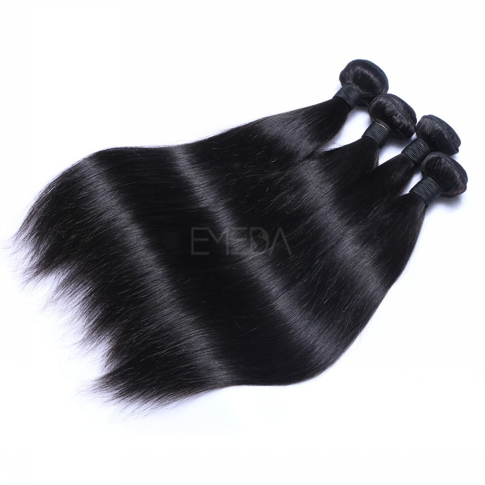 Raw Virgin Unprocessed Brazilian Human Hair Straight grade unprocessed hairbundles YL200